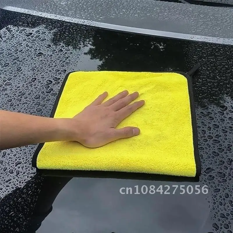 

Efficient Multipurpose Super Absorbent Microfiber Coral Fleece Car Cleaning Towels Home Auto Wiping Rags Clean Cloth