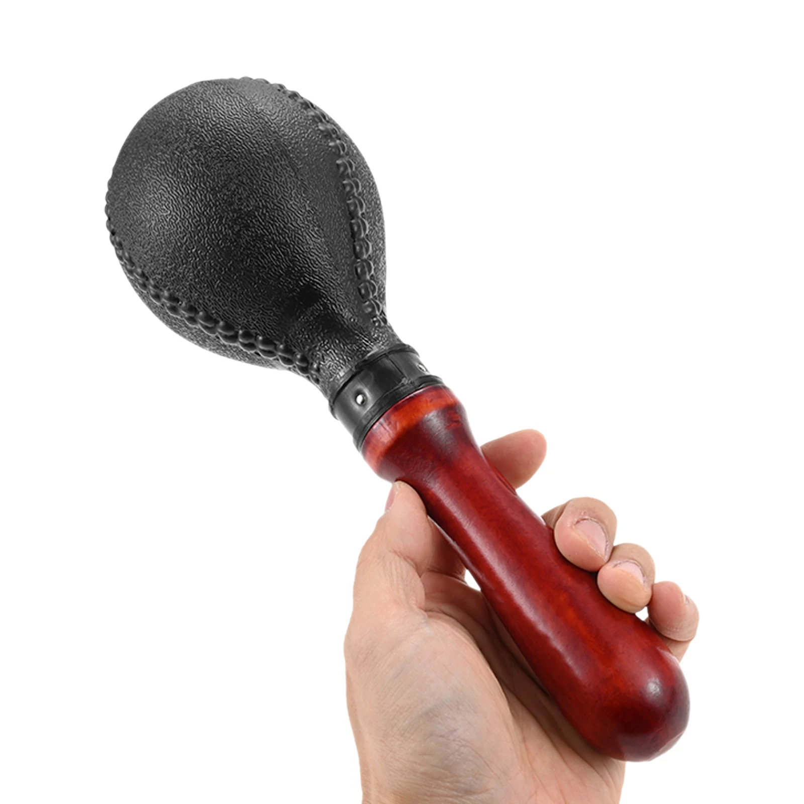 2 Pcs Plastic Sand Hammer Multiple Colors ABS Plastic Shell and Wooden Handle Durable and Portable Safe for kids Adults