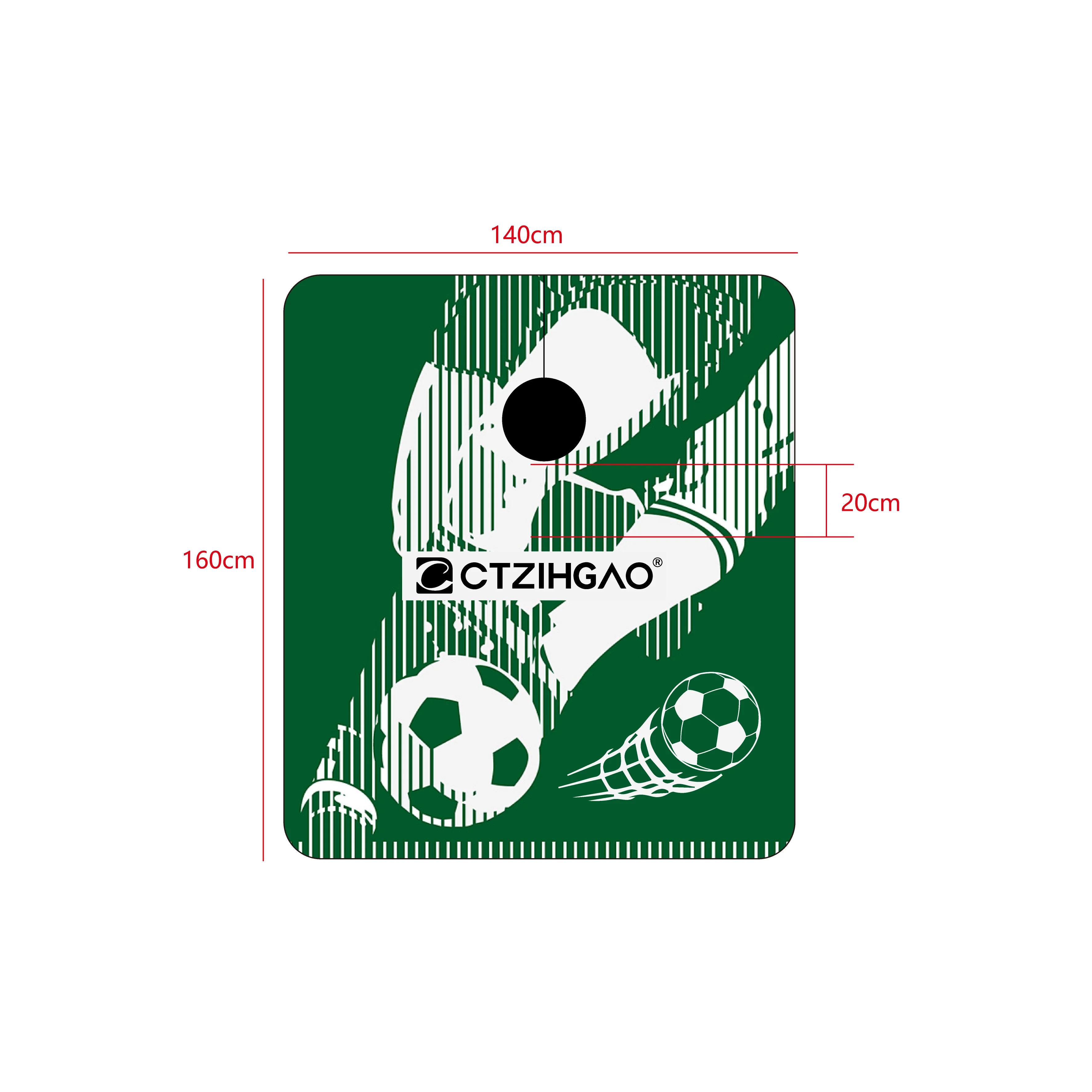 새로운 미용 가운 축구 프린트 패턴 컷 헤어 방수 천 살롱 바버 케이프 전문 헤어 스타일리스트 헤어컷 케이프