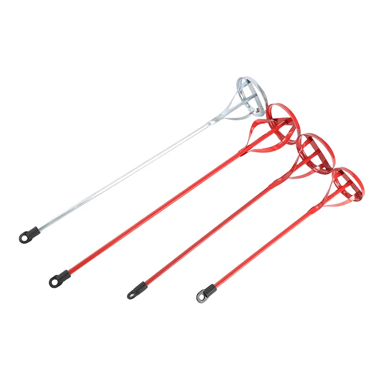 Electric Drill Mixing Paddle Putty Mortar Stirring Rod Hexagon Shaft Plaster Paint Mixer Attachment