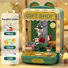 Cartoon Automatic Doll Claw Machine Doll Machine Kids Operated Play Game Clip Doll Toys Mini Claw Catch Toy Crane Machines Gift 6