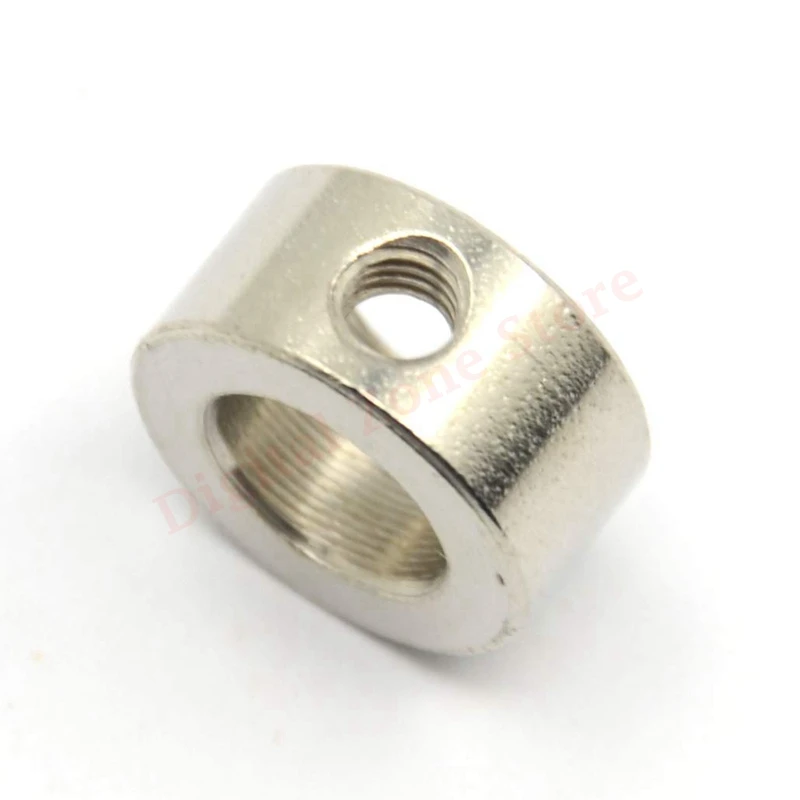 Collar de bloqueo de impresora 3D, bloque de aislamiento de acero inoxidable, columna de aislamiento de eje de 8mm, anillo de bloqueo de tornillo de plomo T8, 10 piezas