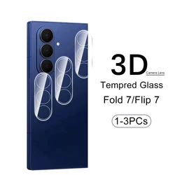 Premium 3D Curved Camera Lens Protector for Samsung Galaxy Z Flip Series (3 Pieces)
