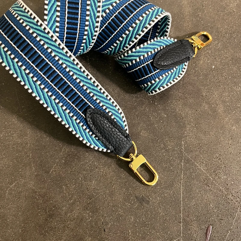 5cm Wide Canvas With A Leather Material Bag With Strap Strap With Strap Bag Accessories DIY Fashion Casual Hundred-and-size