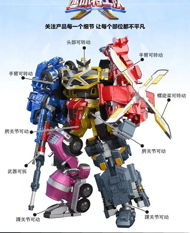 ミニフォーストランスフォーメーションロボットボットアクション