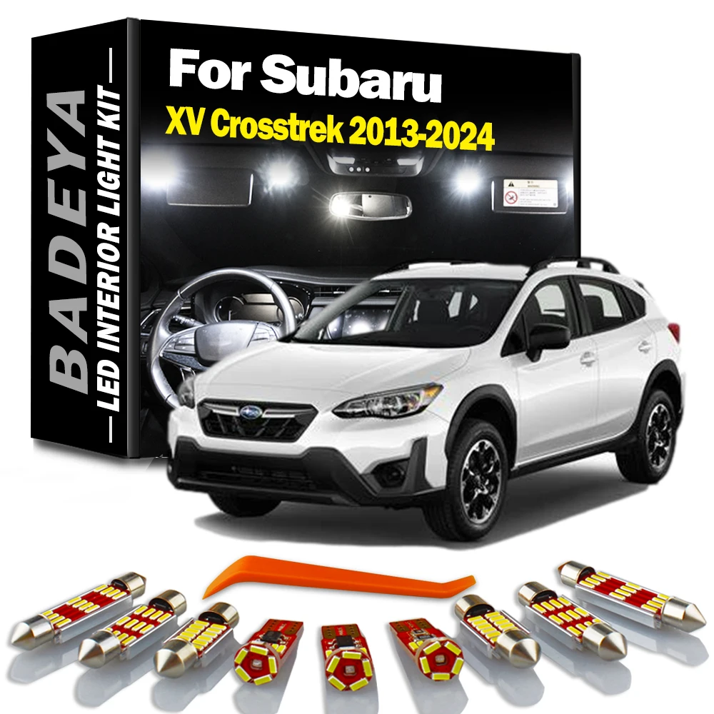 LED Interior Roof Light Kit For Subaru XV Crosstrek 2013 - 2015