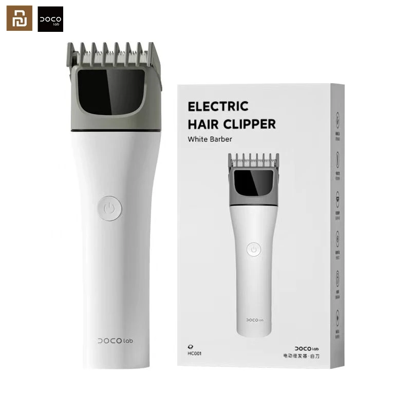 

Youpin DOCO Hair Clipper man Baby Clipper Long Endurance Ceramic Wear-Resistant Blade Dual Use Of Charging And Plugging 이발기