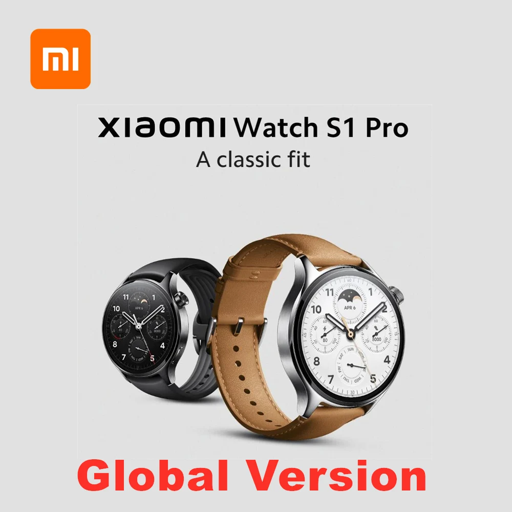 Montre connectée Xiaomi Watch S1 46mm Black - Montre connectée