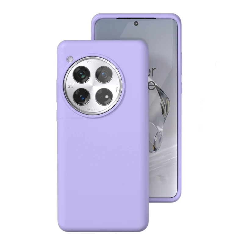 Premium Soft Liquid Silicone Case with Flocked Interior