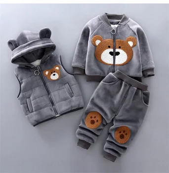 Baby Bear Hoodie Set 2