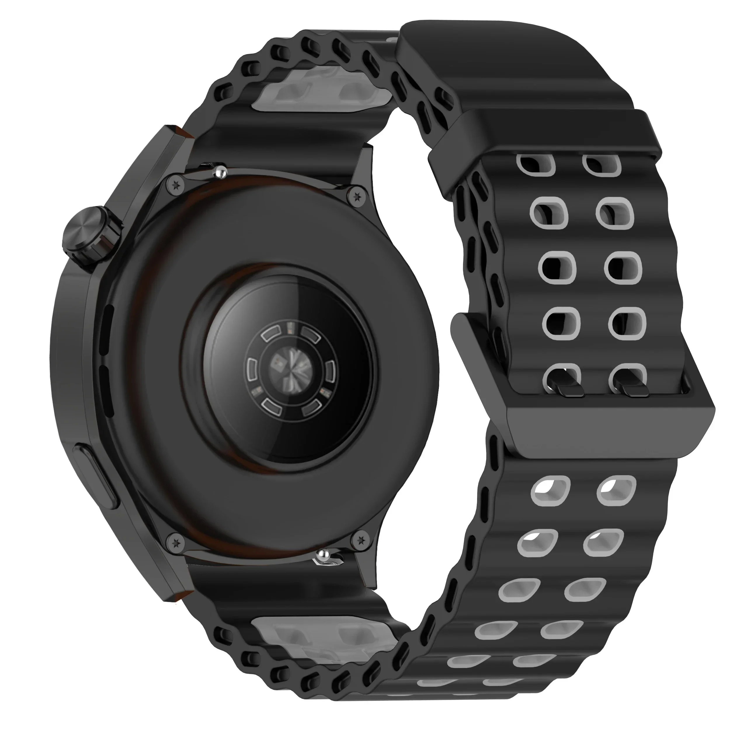 Breathable 22mm Silicone Sports Band