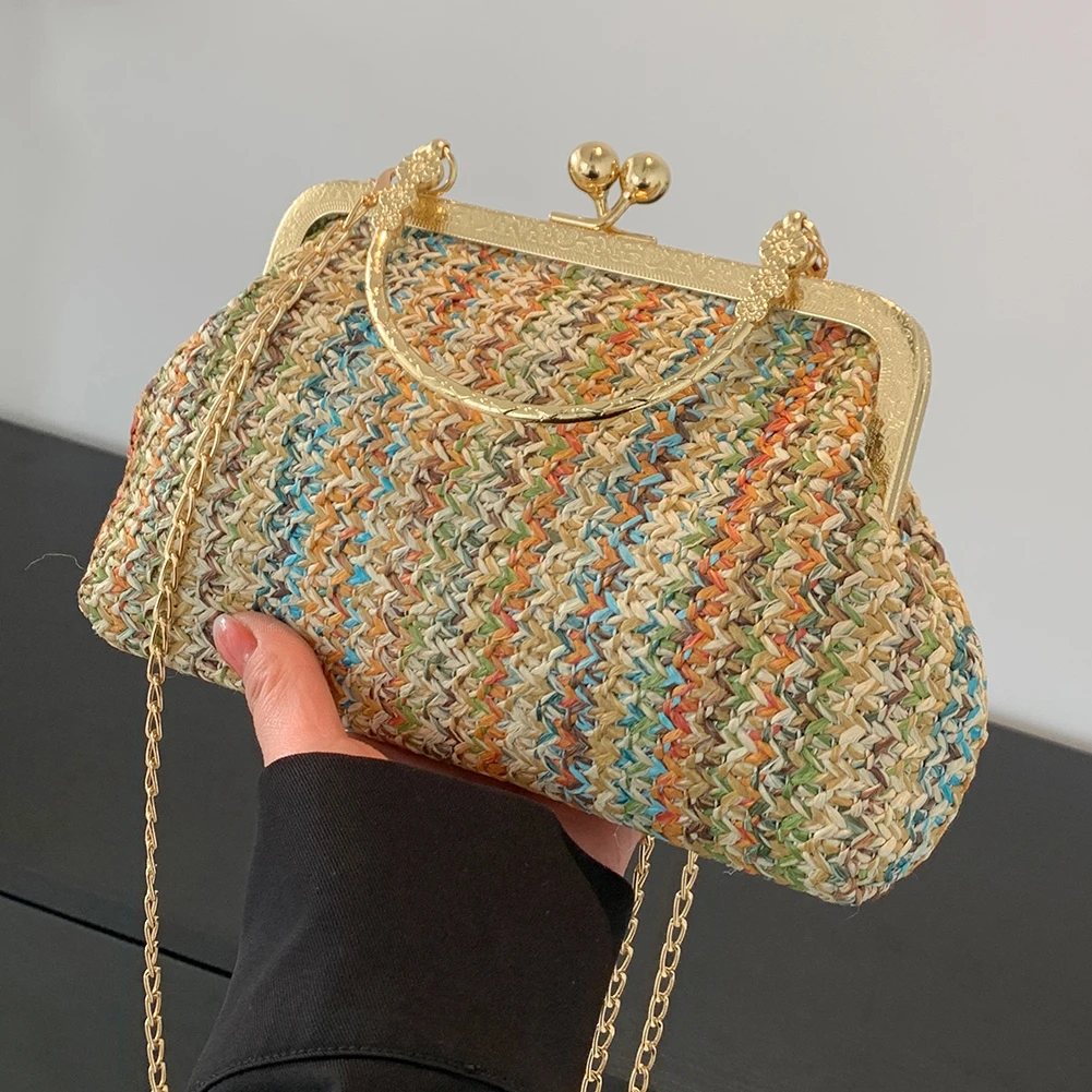 Straw Bag for Women Summer Beach and Vacation