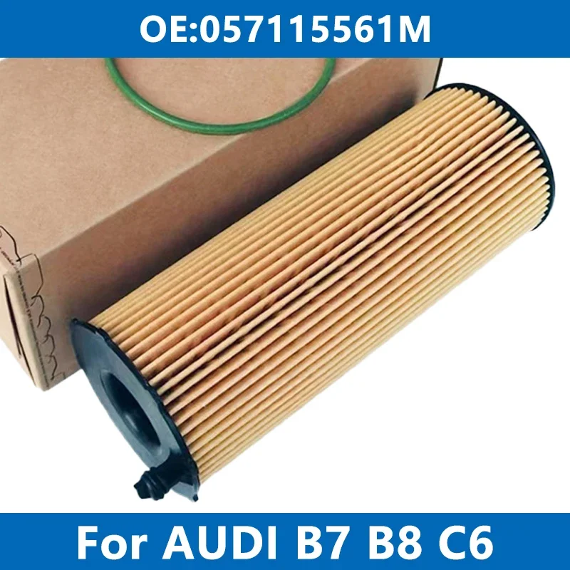 Car Oil Filter Kit 057115561M car oil filter For AUDI B7 B8 C6 D3 D4 A4 A5 A6 A8 Allroad Avant Q5 Q7 2.7 3.0TDI 4.2 6.0 CAYENNE TOUAREG Engine