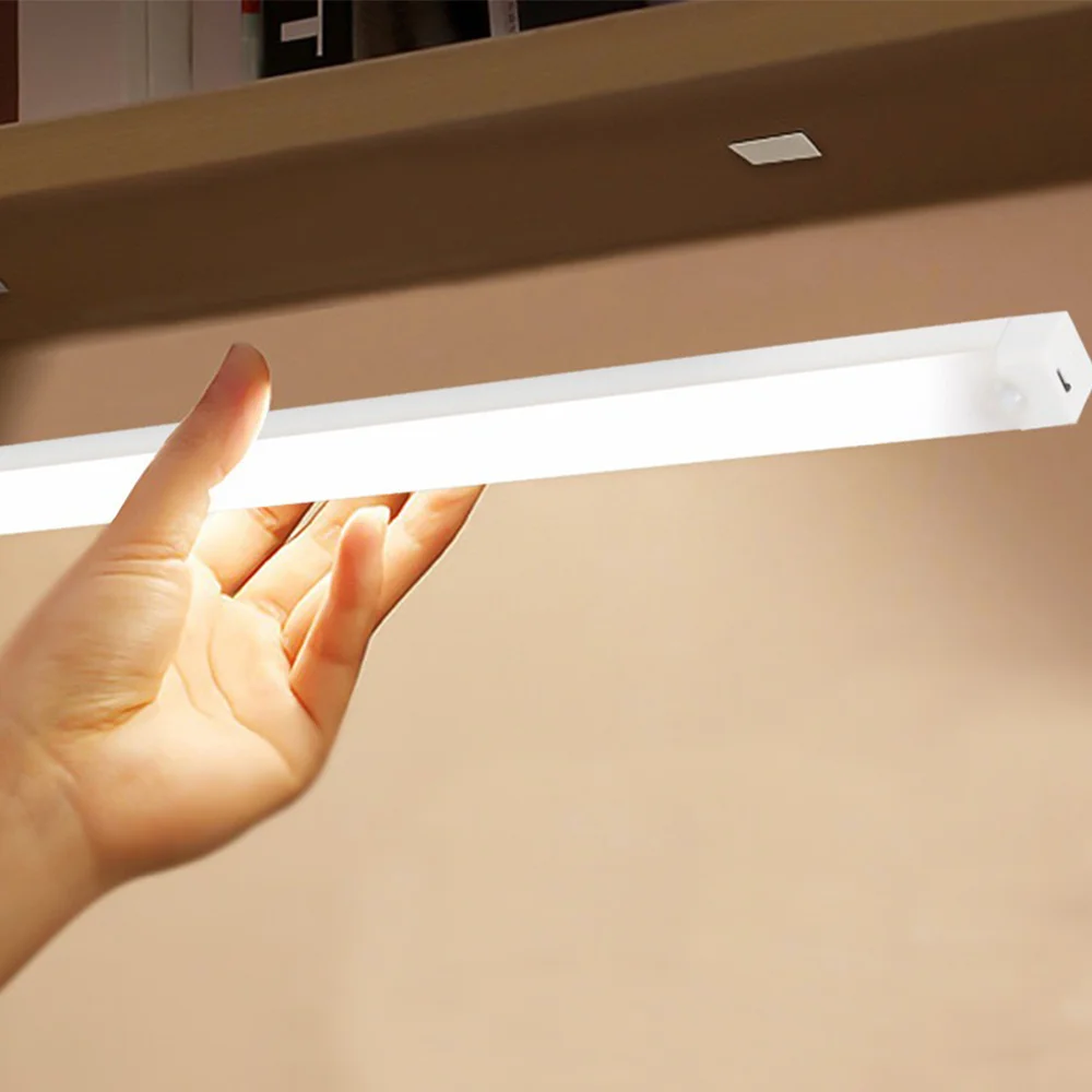 Night Light Motion Sensor Wireless LED TYPE-C Rechargeable Lamp Cabinet Wardrobe Staircase Backlight For Kitchen led light