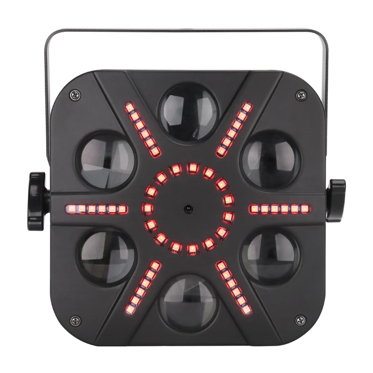 LED 해바라기 나이트 클럽 무대 효과 조명, 무대 조명 공장 도매, 5x8W R, G, B, W, A