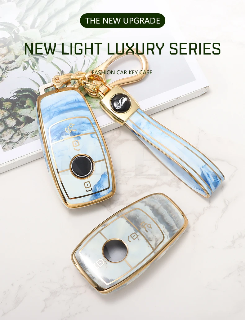 Nuovo TPU Car Remote Key Case Cover Shell per Mercedes Benz W205 W213 W177 X167 A C E S GLS GLE GLC Class AMG Maybach accessori - S53fc7aa766cb4a9897df2eb227e08cdc0