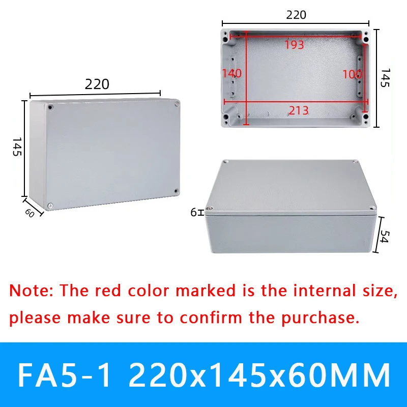 FA5-1 220x145x55mm