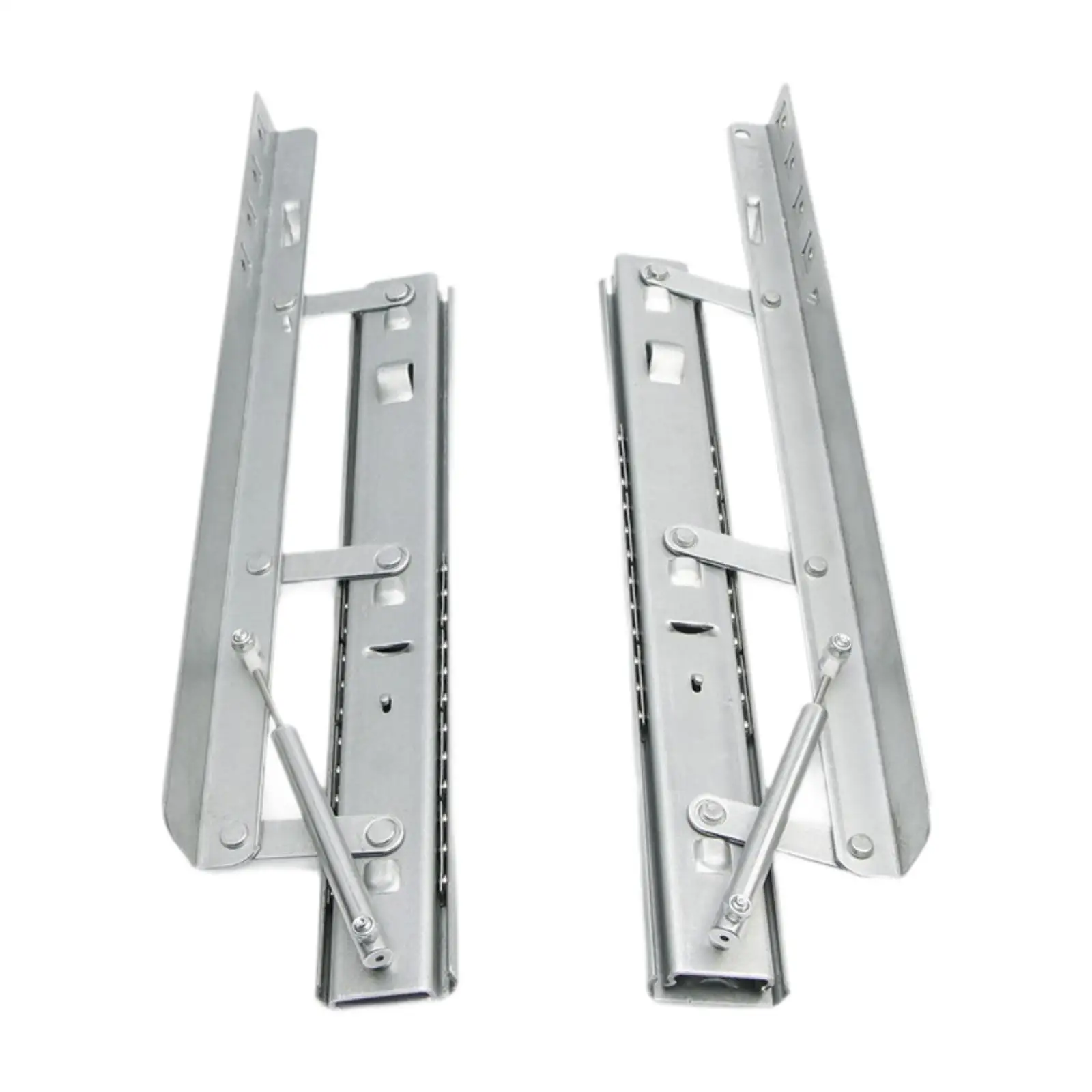 Dining Table Slide Furniture Hardware, Folding Heavy Duty Telescopic Dining Table Rail for Dinner