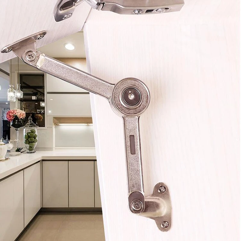 Vouwdeksel Lift Up Stay, Kastdeur Buffer Scharnier, Garderobedeksel Ondersteuning Strut, Deksel Ondersteuning Scharnier Vouwdeksel Lift Up Stay Buffer Demper Voor Meubels Garderobe Kastdeur Hardware