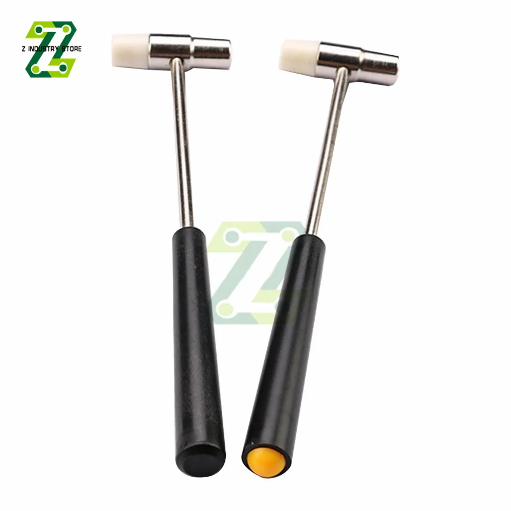 Watch Tool Hammer Metal Soft And Hard Dual-purpose Hammer With Rubber Head Clock Maintenance Tool