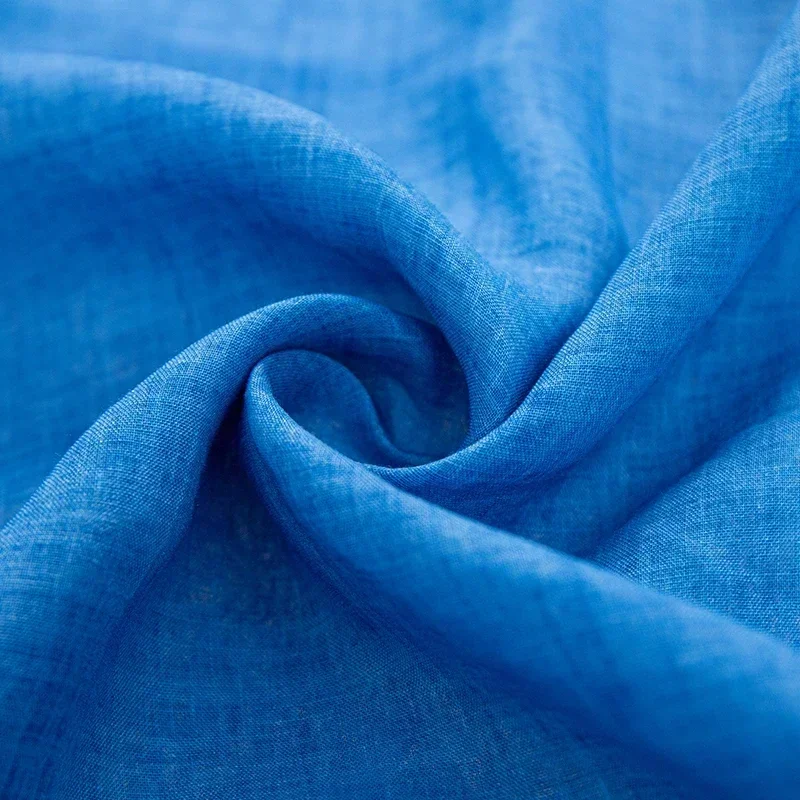 100% Ramie Cloth Fabric Summer Thin Chinese Style Robe Dress Linen Fabrics Apparel Fabrics for clothing