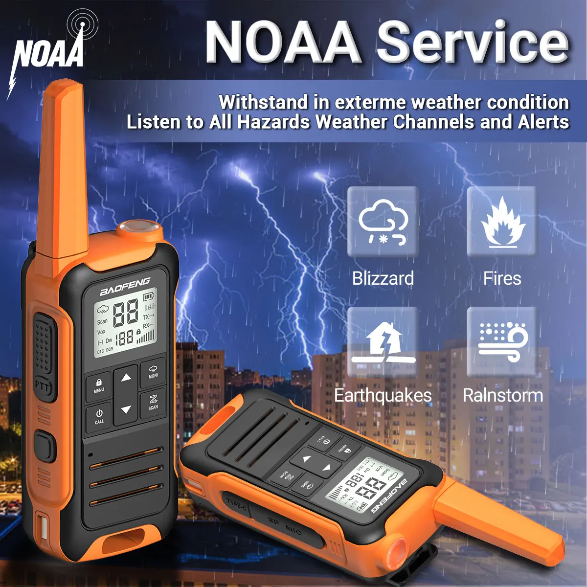 2PCS Baofeng F22 Walkie Talkie Portable Mini Communication Radio Profesional PMR446 /FRS Talkie Walkies Transceiver Radio 3