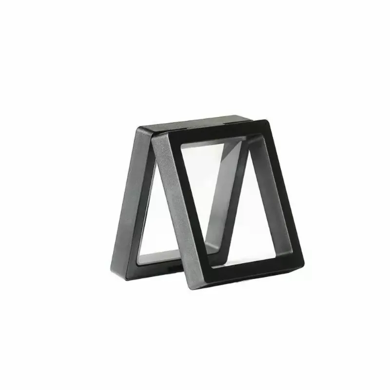 L/M/S Simple Film Suspension Box Transparent PE Film Jewelry Box Ins Style Earrings Necklace Storage Packaging Storage Container