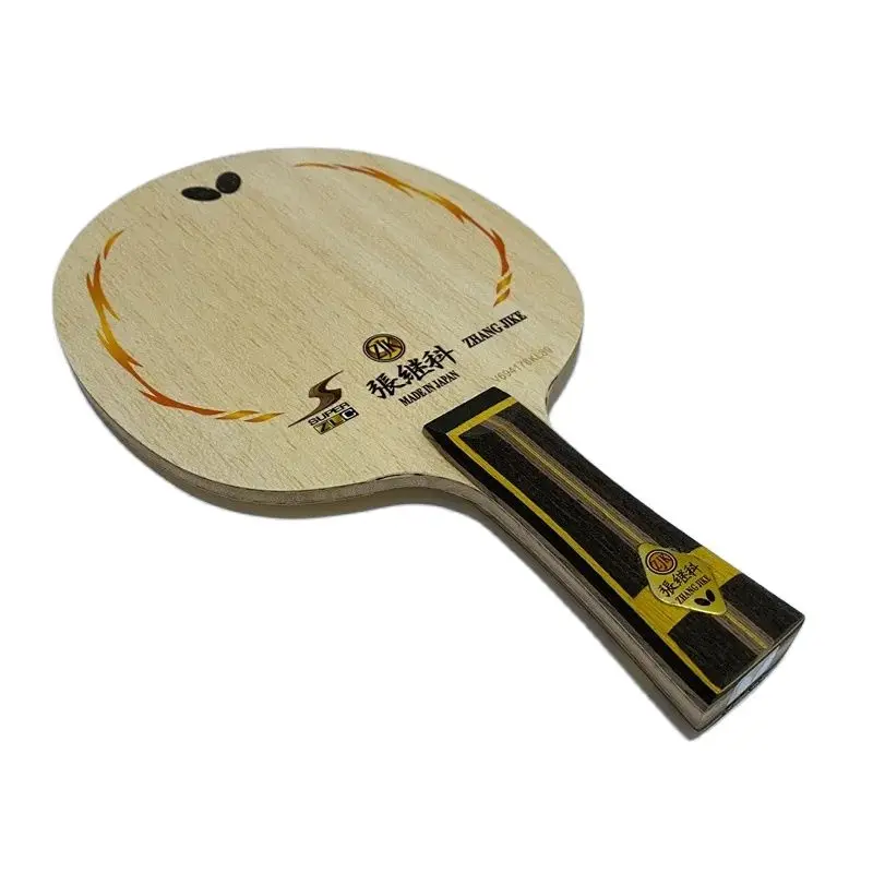 

Offensive Super ZLC ZJK Table Tennis Blade Flared Long Handle Ping Pong Racket With A Bag Fast Attack Table Tennis Bat Paddle