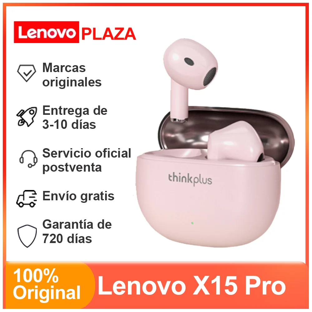 Lenovo x15 pro wireless bluetooth earphones bt 5 1 touch control anc