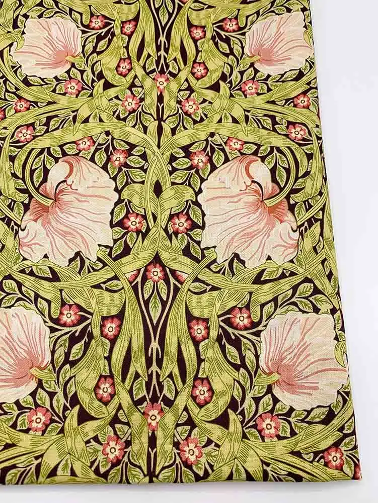 William Morris Vintage Floral 100% Cotton Fabric for Sewing and DIY Crafts