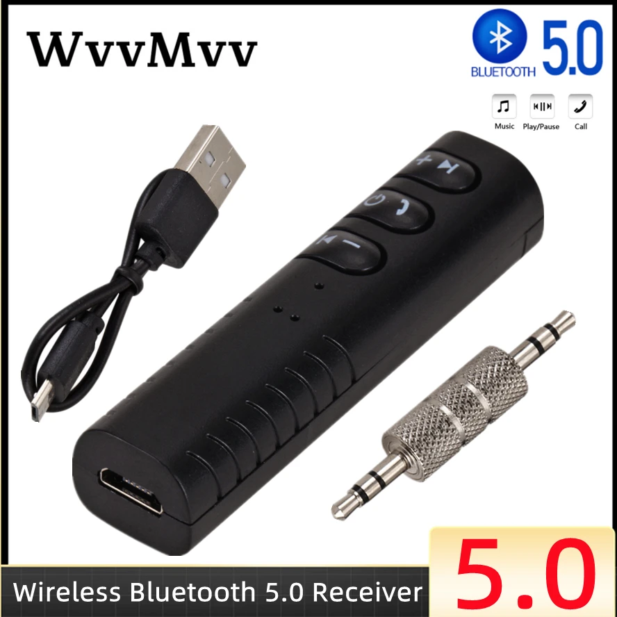 Auto Bluetooth AUX-Modul, Bluetooth AUX Eingangsmodul 8-poliger Mini-ISO-Anschluss 5.0 Bluetooth-Audioadapter Ersatz Für Smart Fortwo 450 Radio