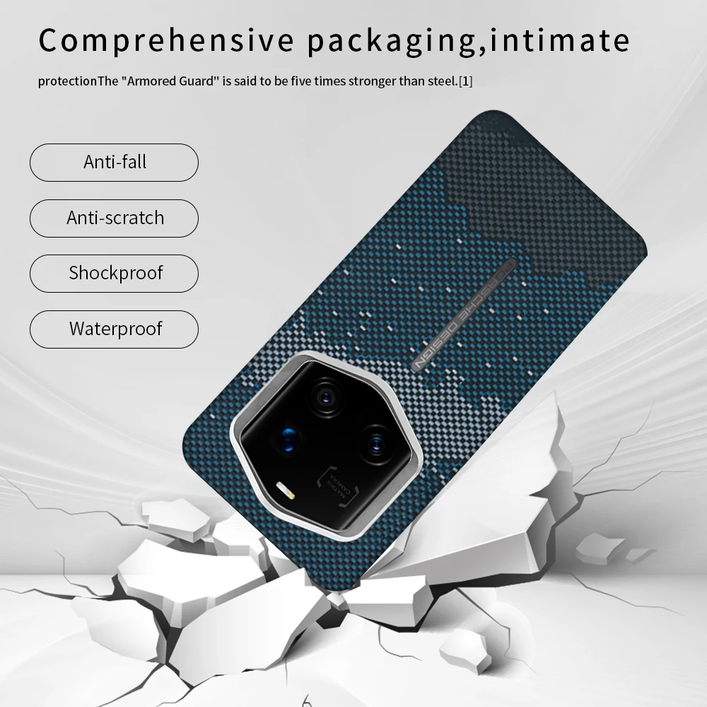 Enhanced Product Title:  
Sleek Kevlar Carbon Fiber Magnetic Case - Slim, Lightweight, and Durable