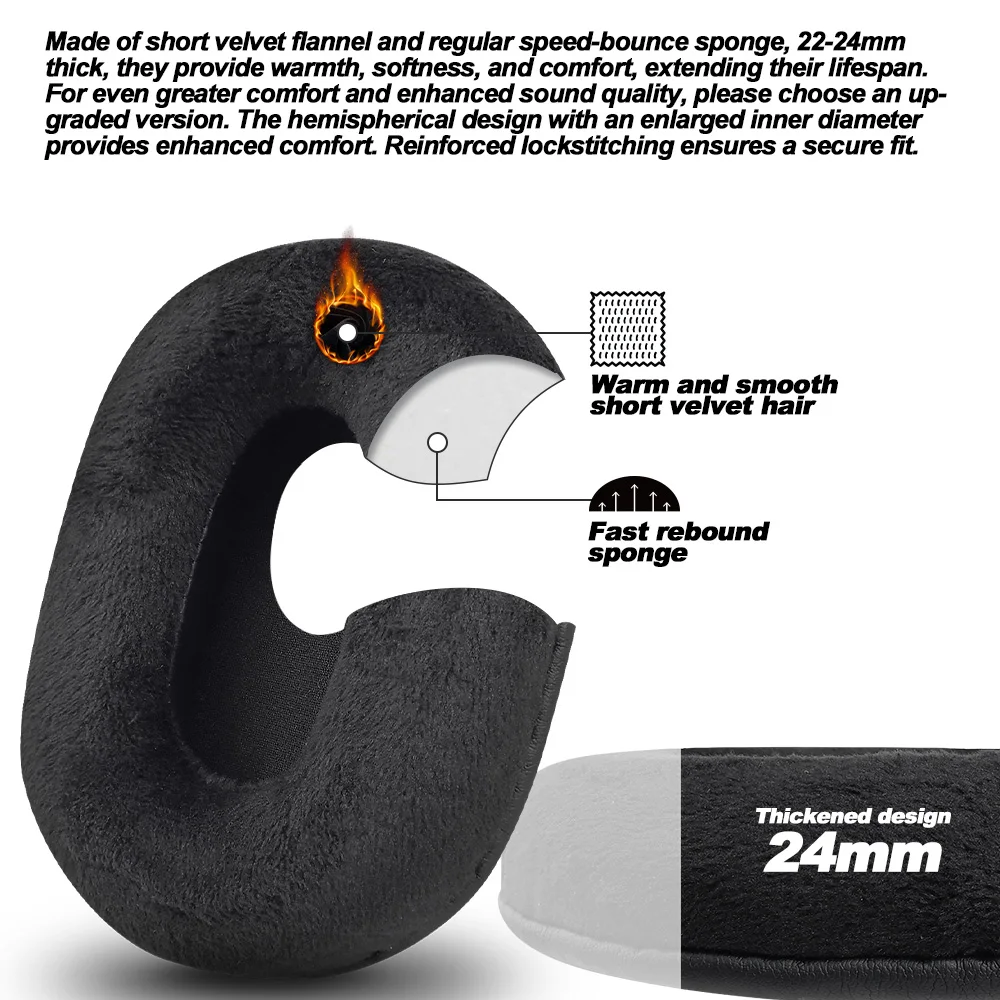 Earphone pads For Steelseries Arctis 1/3/5/7X/7P/9/9X/PRO Head Band Belt Strap replacement Earpads headphones Earmuffs Memory