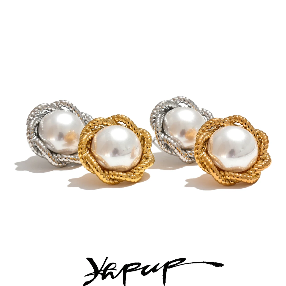 Yhpup Earrings Stainless Steel