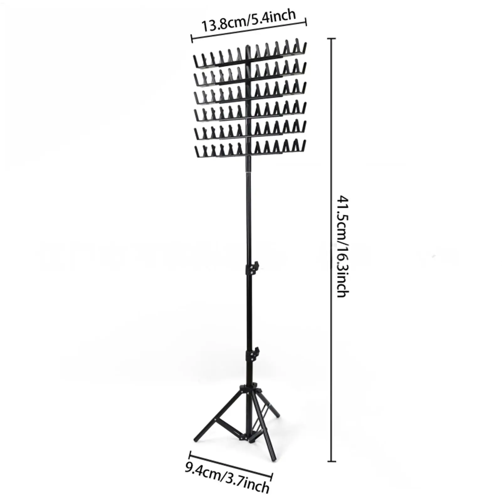 Hair Braiding Rack Hair Extension Holder Easy To Install Prevent Tangles Adjustable Braiding Stand Double Sided Braiding Racks