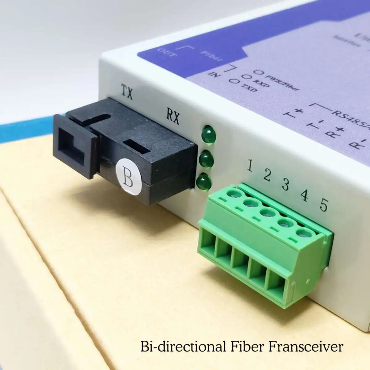 OMTiG 1-2PAIR SC Bidirectional 485 Bidirectional Data Optical Fiber Media Converter Fiber Transceiver X1 Route High Quality