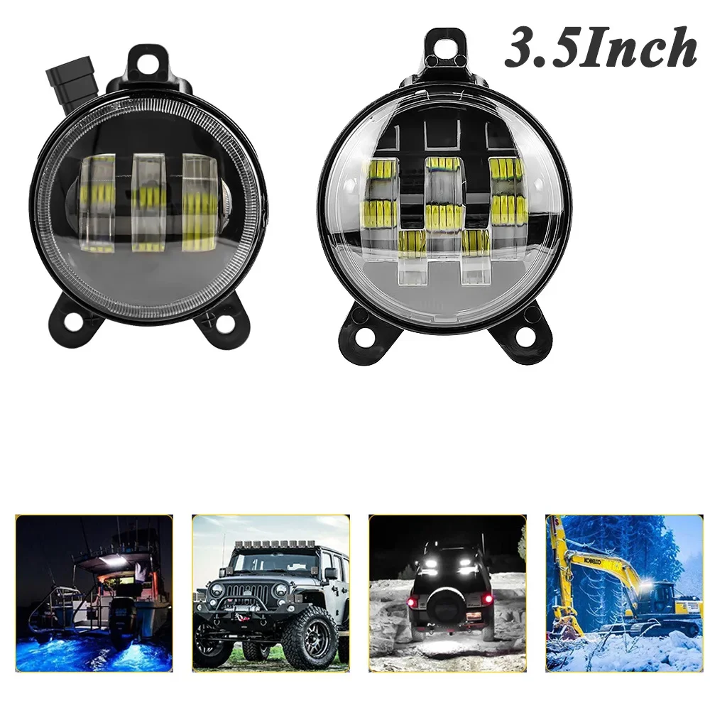 

Powerful 6500K Fog Lights for Off-road Vehicles with 3030 Chips for Wrangler