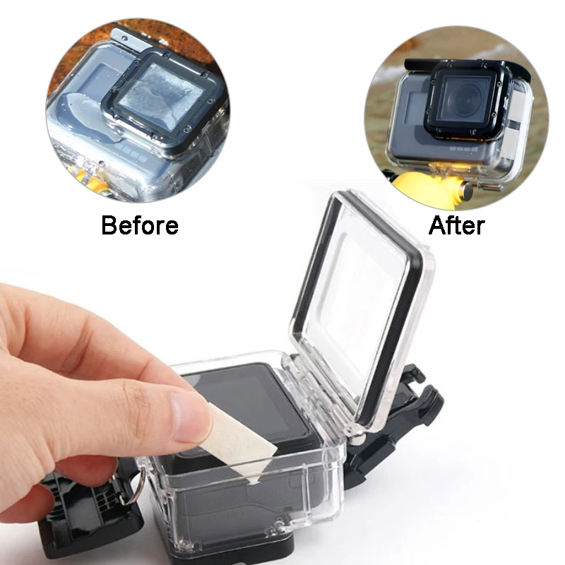 12 Pcs Anti-Fog Insert For GoPro Hero 1110 Session Xiaomi Yi