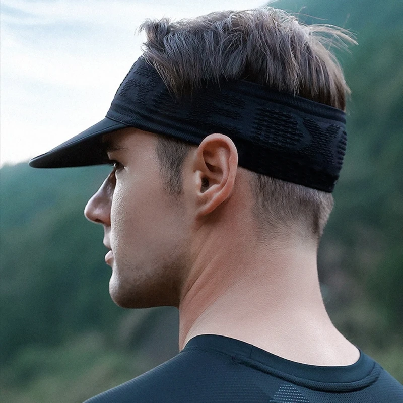 Cooling Sport Sweat Headband for Women Men Sweat Headbands Elastic Wide Headbands Workout Sports Sweatbands