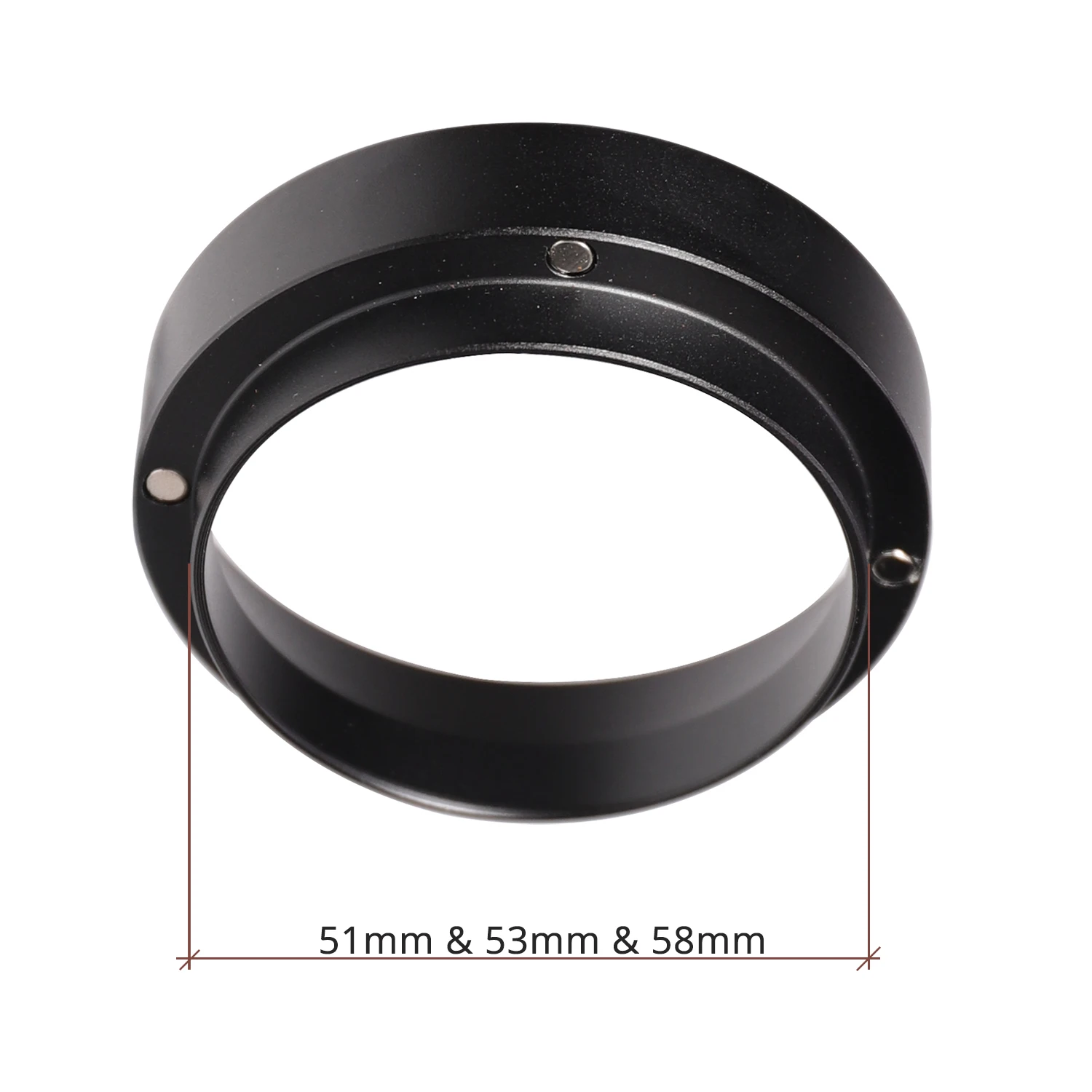 Coffee Dosing Ring 51/53/58mm Espresso Coffee Dosing Ring-Portafilters Coffee Filter Catcher Replacement Ring For Espresso Brewing Barista Tool coffee catcher coffee catcher ring coffee dosing ring espresso tools coffee tools