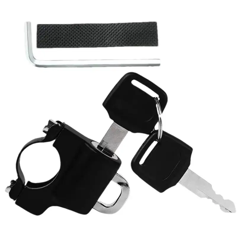 

Motorcycle Hat Lock Sturdy Motorcycle Locks Anti Theft Lock Ensures Safety Motorbike Accessories For Motorcycles Scooters