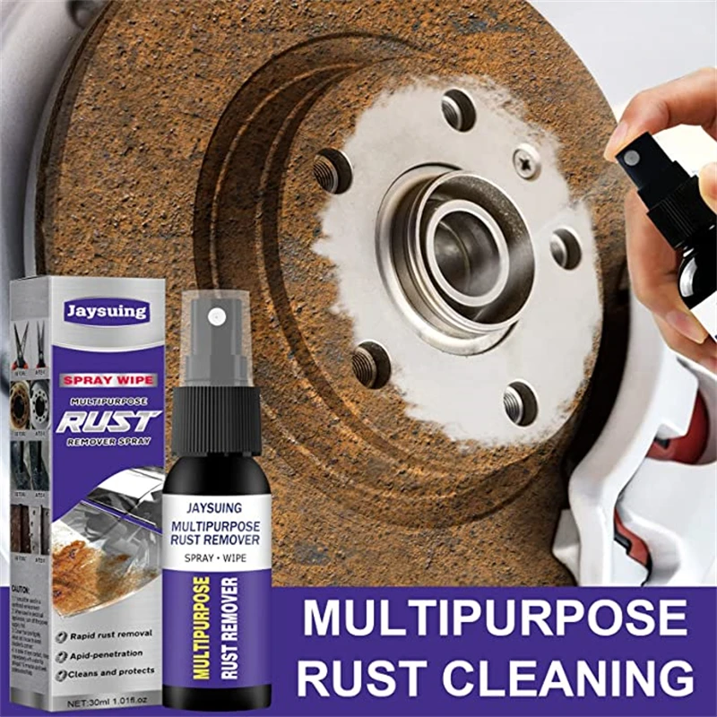 Derusting Spray Car Rust Remover Rusts Inhibitor Rusts Remover Car Maintenance Cleaning Metal Surface Chrome Paint Metal Polish