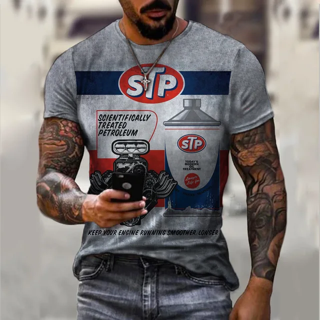 T-shirt 3d Printing Summer Men's Round Neck Comfortable Camiseta 2022 Oversized Breathable Vintage Style Casual Fashion T-shirt 10