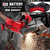 Ensembles de batterie et chargeur pour Metabo, outil électrique sans fil, perceuse, tournevis, marteaux enveloppés, 18V, 9000mAh, 18V, 9,0 Ah 6