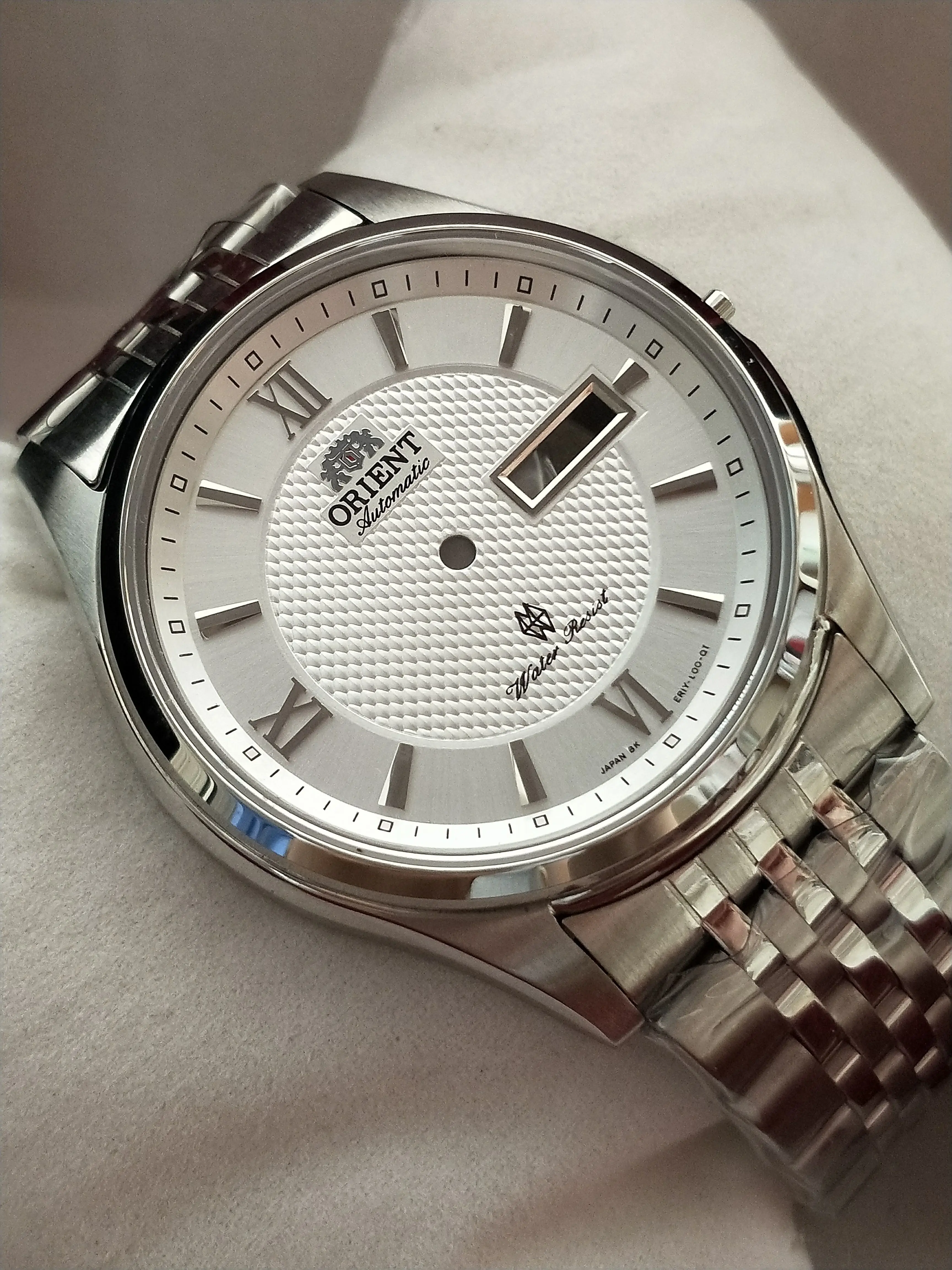

FIT 46941/46943 Movement Watch Accessories Mechanical Case Large Dial Male for Orient Double Lion All Steel Sapphire Case