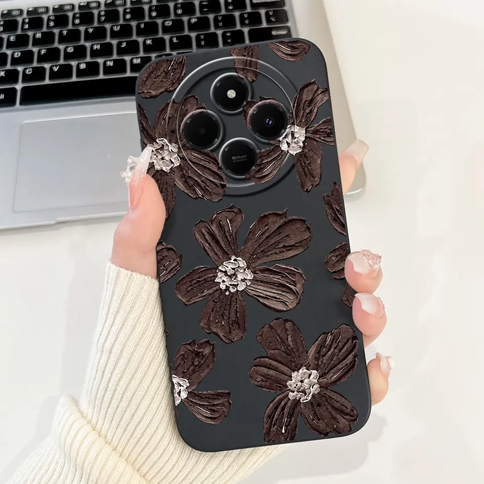 Lovely Rabbit Cartoon Matte Silicone Soft Case Cover