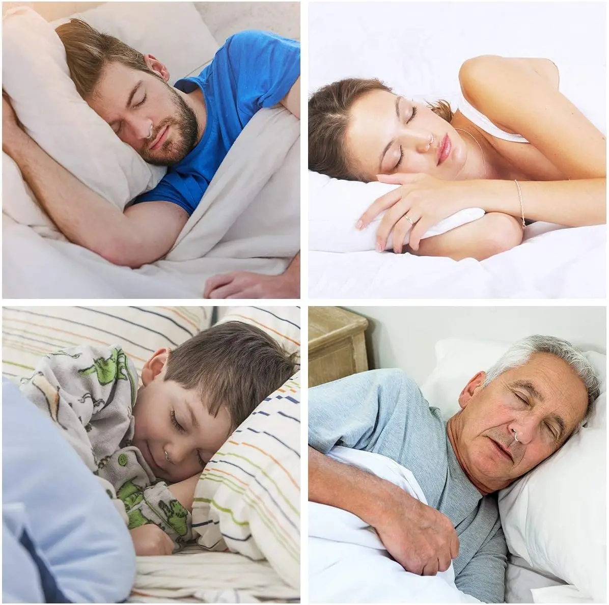 Anti Snoring Nasal Dilator 4PCS For Easy Breathing Preventing Snoring Respiratory Health Care