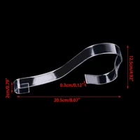 367A Clear Acrylic Shoes Display Rack Stand Shoes Store Holder Plastic Hanging Hook 2