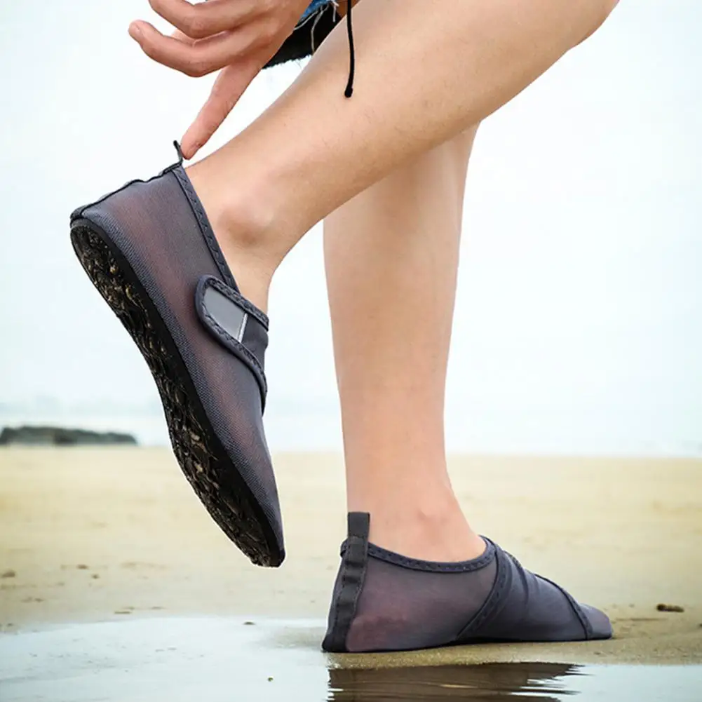 

Dropshipping!!Unisex Breathable Quick-drying Water Sneakers Transparent Swimming Mesh Shoes for Spring/Summer