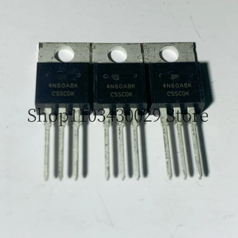 

10Pcs New and Original CR4N60A8K 4N60A8K TO-220 4A 600V MOSFET Field Effect Tube